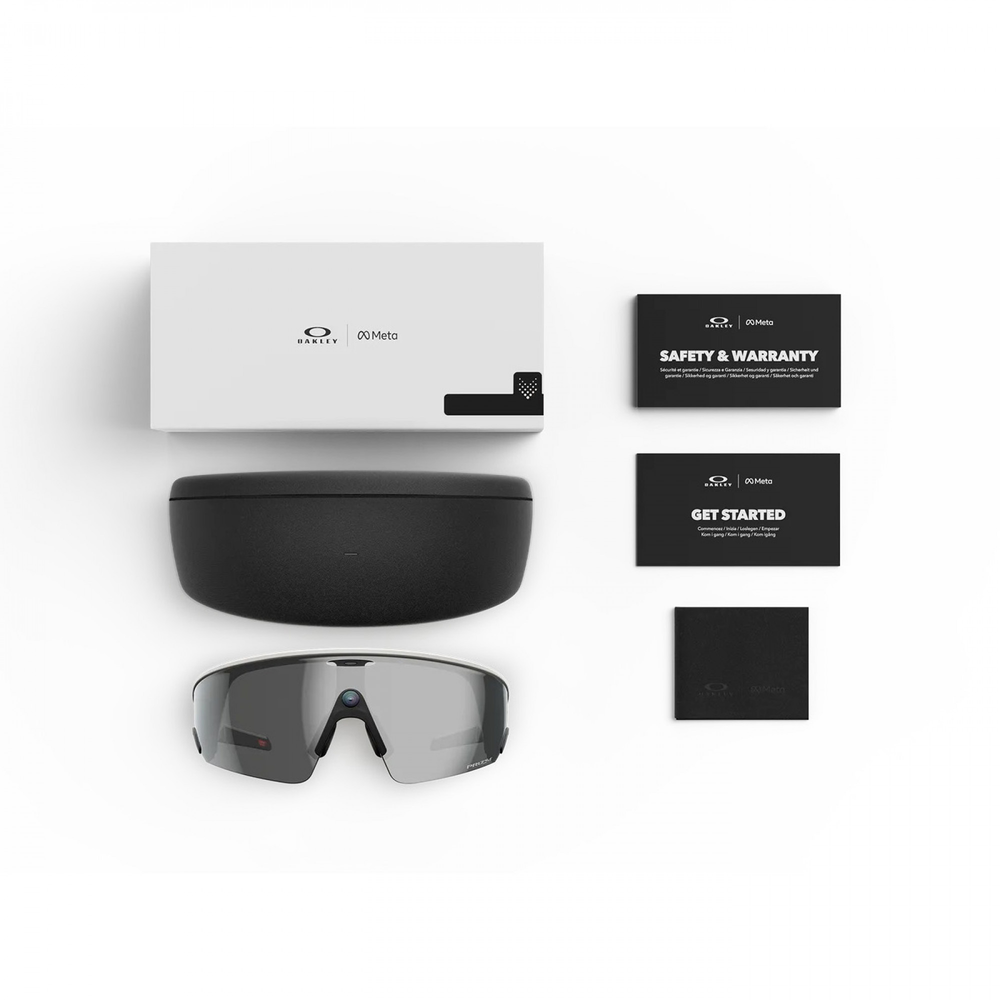 Смарт-очки Oakley Meta Vanguard White Lens color: Prizm™ Black